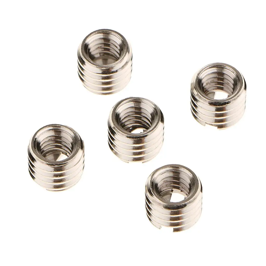 كاميرا 1/4 بوصة - 3/8 بوصة - 16 محول برغي تحويل جلبة المخفض لحامل ثلاثي القوائم، مونوبود، وحامل وإضاءة الفيديو DSLR SLR (5 عبوات) #3