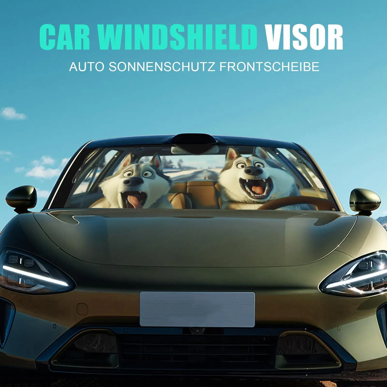 

Car Sun Shades Cover Anti-UV Protection Car Window Sunshades Foldable Outdoor Windshield Sunshade Summer Fun Auto Accessories