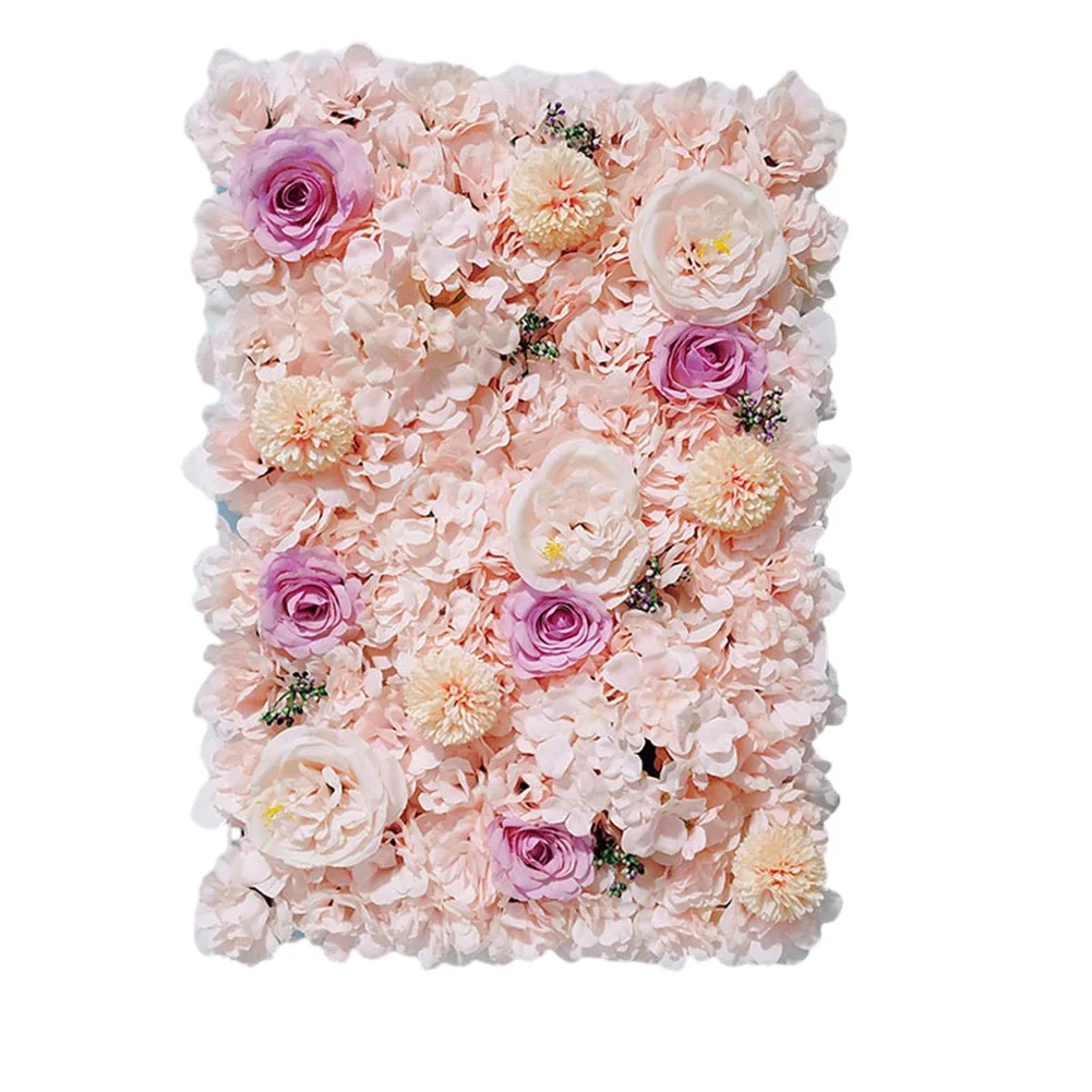 

Wedding Supplies Hotel Decoration Rose Peony Artificial Flower Wall Flower Party Wedding Background Wall Decoration Floral Décor