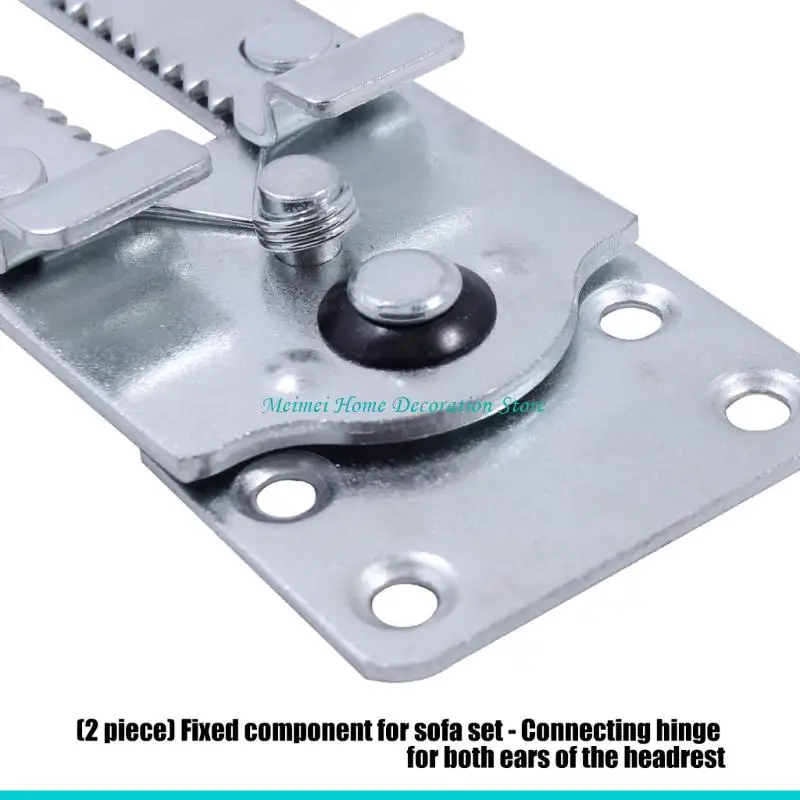 H7BF 2Pcs Easy Installation Sofa Fasteners Sectional Couch Connector Secure Attachment for Living Spaces Furniture