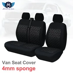 2+1 Universal 4mm Sponge Seat Covers Fit For Most Van Truck For Mk6 Transit For Ford Transit For Fiat Ducato For Citroen Relay