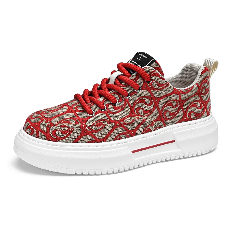 

Men's motorcycle new fabric breathable men's shoes comfortable sports and leisure shoes