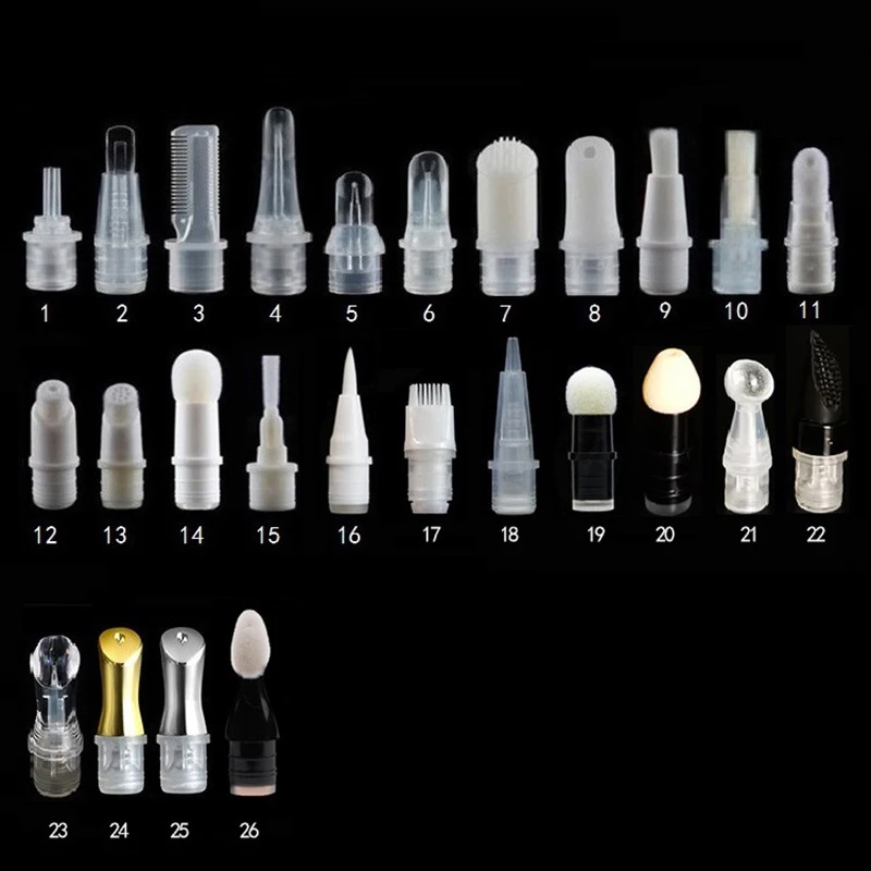 Empty Twist Pen with Brush Custom Logo Fillable Bottle Cosmetic Container Nail Polish Tube for Balm Nail Art Paint Oil Travel