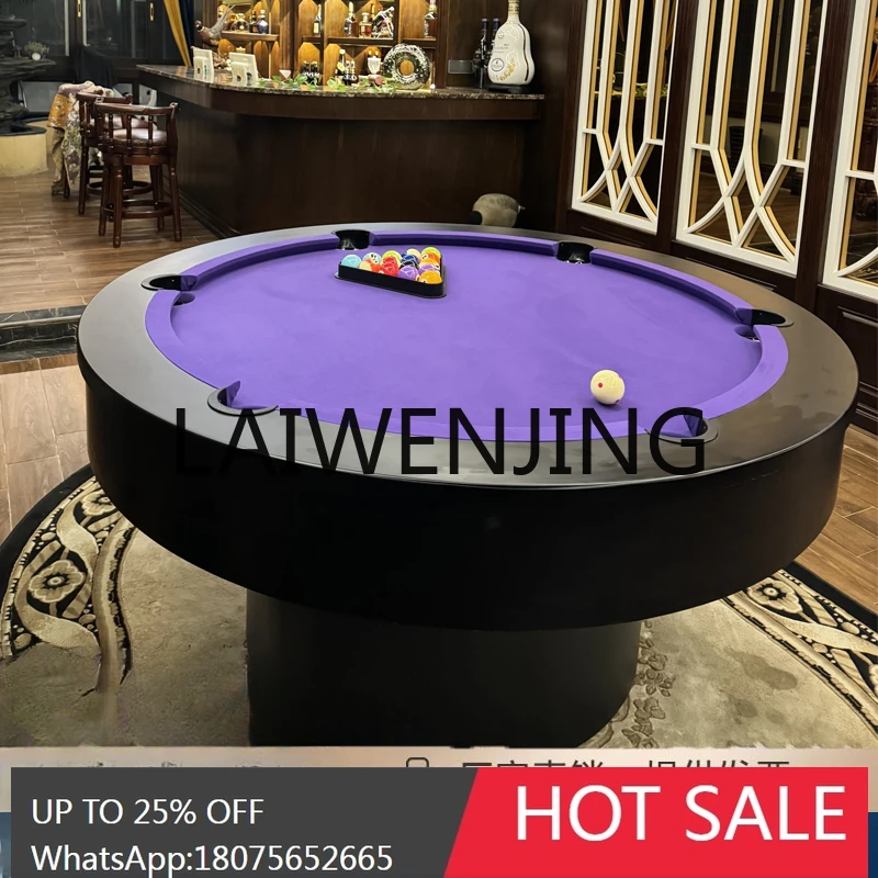 RWJ round Pool Table Bar KTV Party Hall Two-in-One Customization