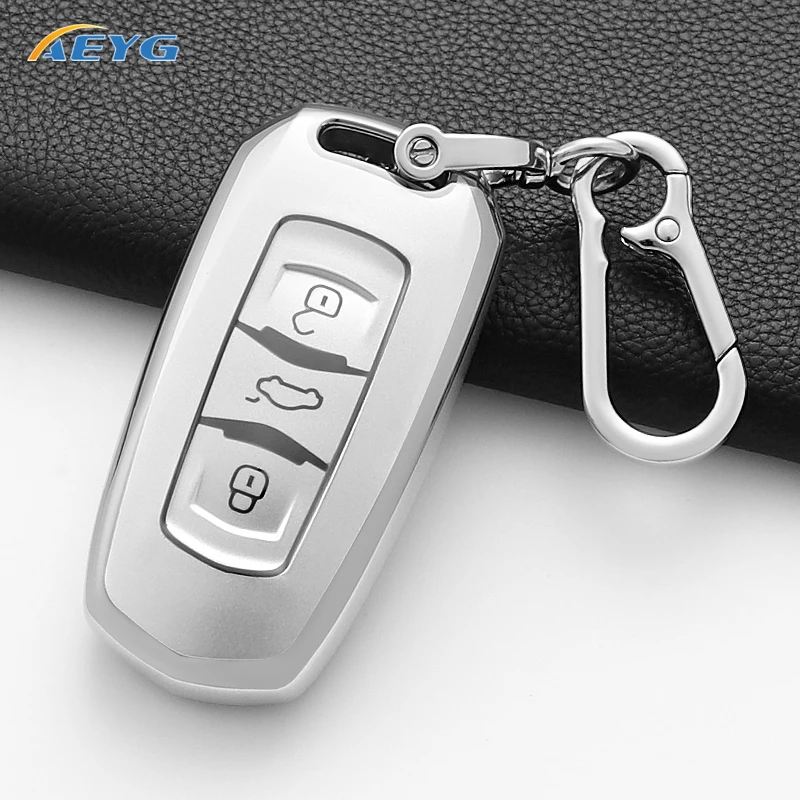 New Fashion Soft TPU Car Key Case Cover Shell For Geely Atlas Boyue NL3 EX7 Emgrand X7 EmgrandX7 SUV GT GC9 Borui Accessories - Image 5