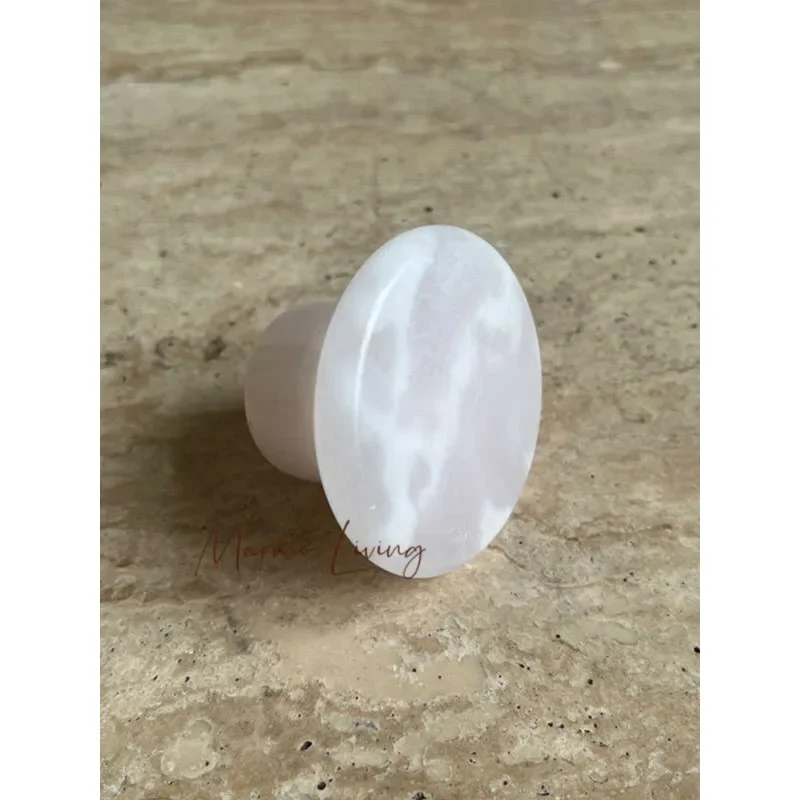 100% pure natural jade small handle wardrobe door handle wooden door clothing store marble wardrobe door drawer handle