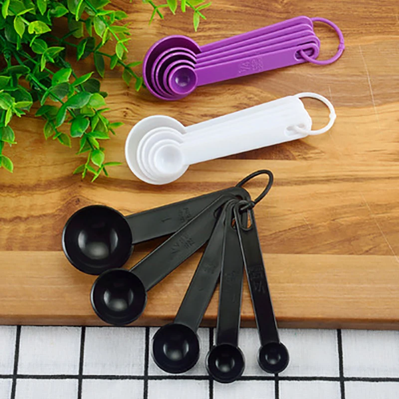5Pcs Multi Purpose Spoons/Cup Measuring Spoon Tools Cooking Baking Accessories*..