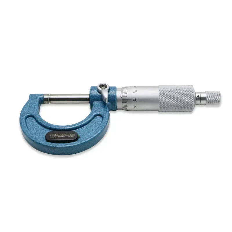 0-25mm High Accuracy Hardened Alloy Probe Outside Micrometer Gauge 0-25mm Micrometer Precision Measuring Tools