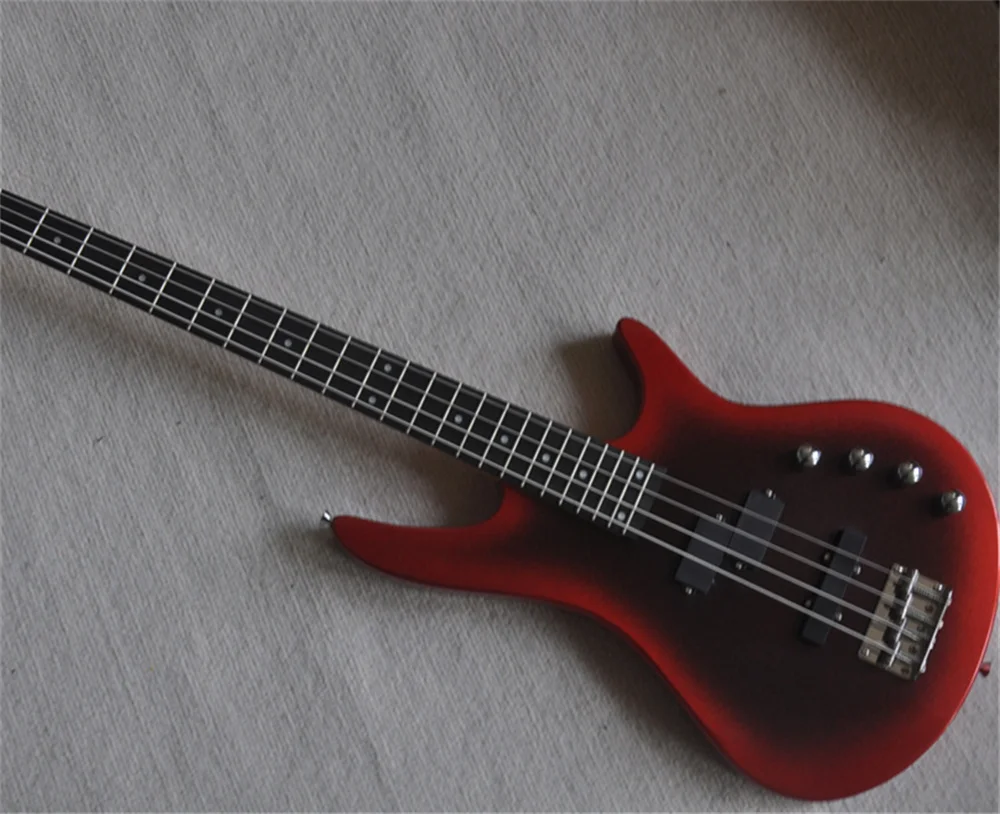 4 Strings Electric Bass Guitar With Rosewood Fretboard Chrome Hardware Customization Service - view 2