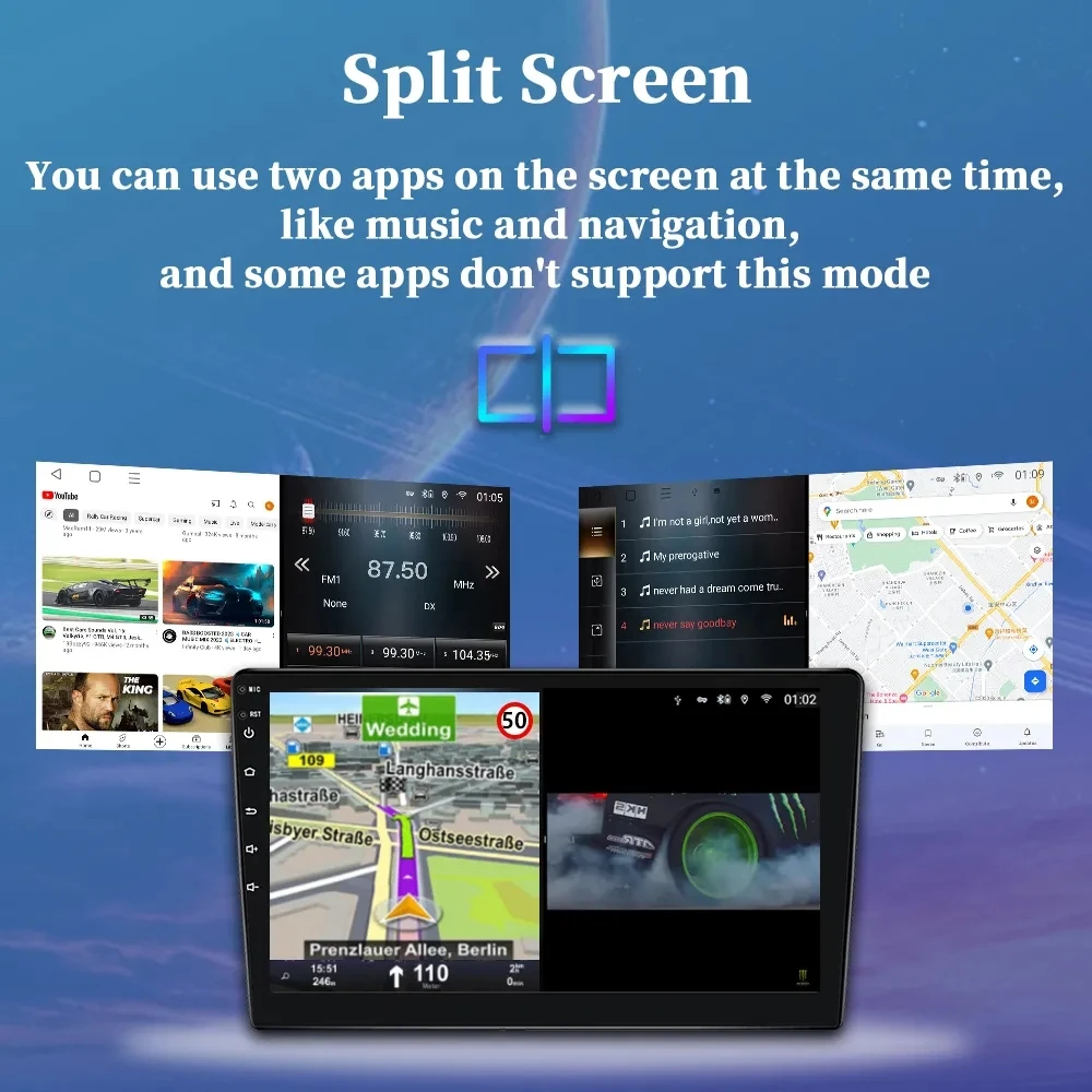 10.1 ''اللاسلكية CarPlay أندرويد السيارات نظام ذكي للسيارة لسكودا سوبيرب 2 B6 2008-2015 سيارة الوسائط المتعددة مشغل ستيريو GPS DSP #5