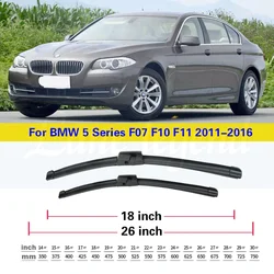 Lane Legend LHD Front Wiper Blades For BMW 5 Series F07 F10 F11 2011 - 2016 Windshield Windscreen Window Rain Brushes 26