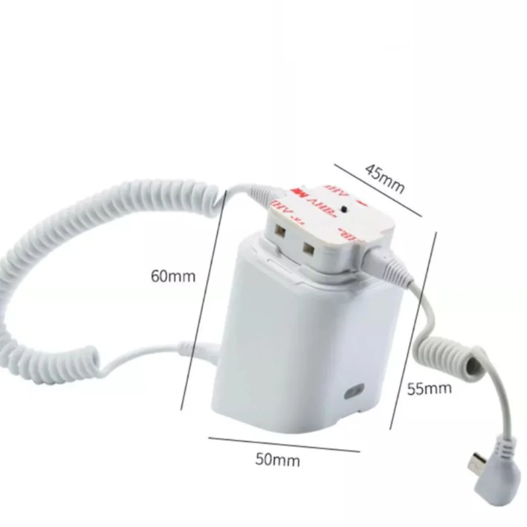 Retail Merchandise Security Display Stand voor mobiele telefoon Anti-diefstal displayhouder met alarm en oplader