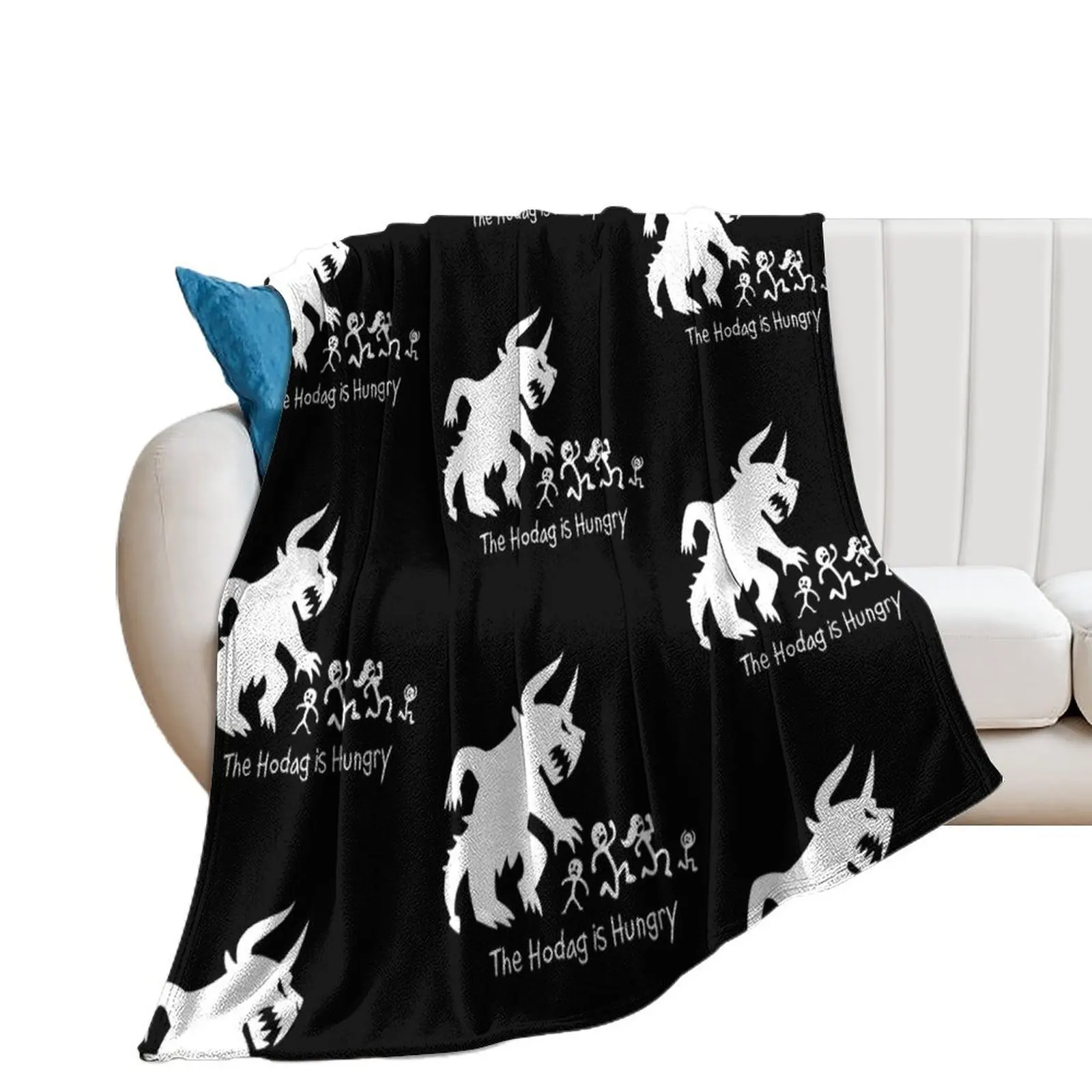 The Hodag is Hungry Throw Blanket Thermal Decorative Throw Blankets