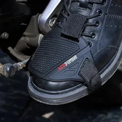 Sapatos de proteção para homens, acessórios para motocicletas, botas de motocross, engrenagens shifter, protetor impermeável