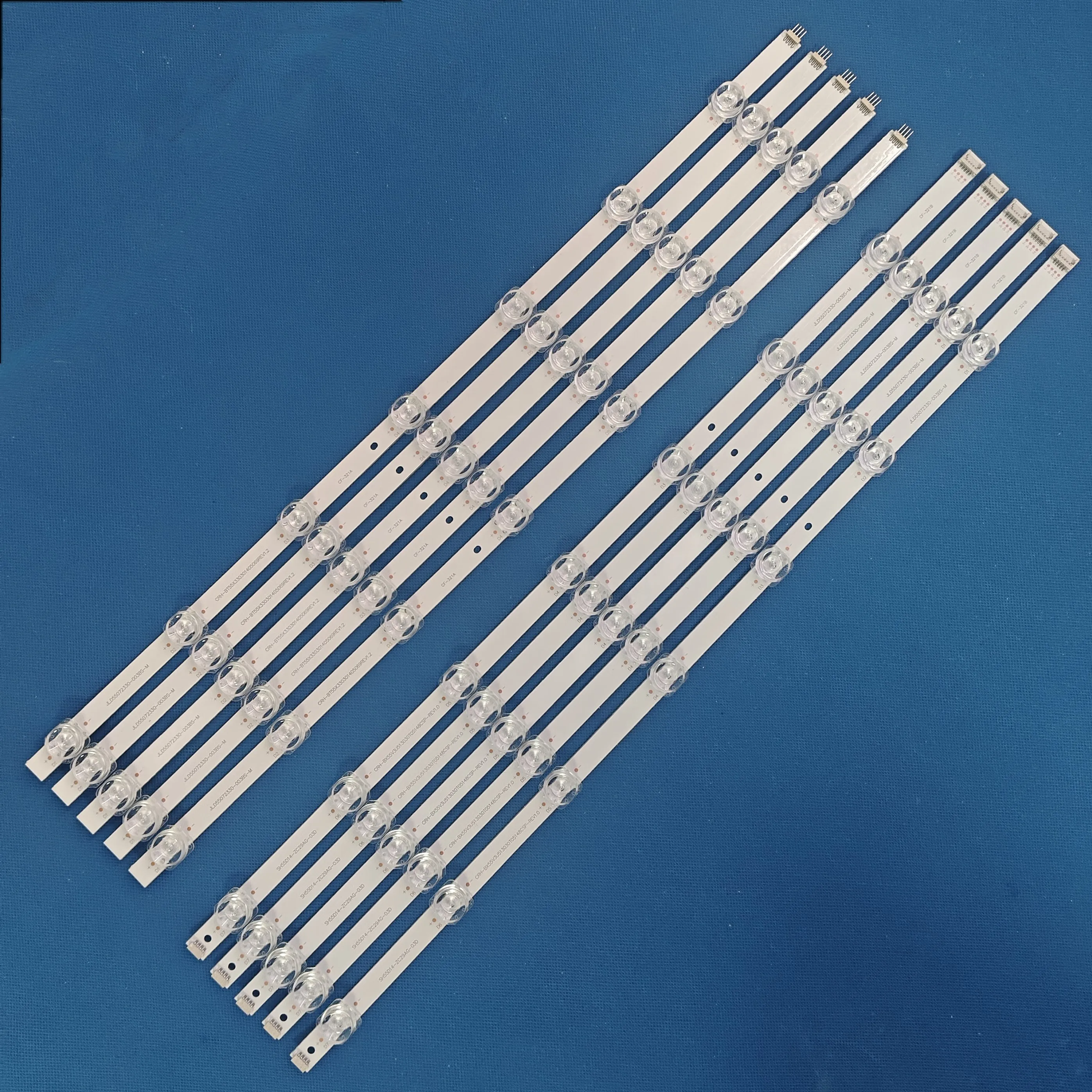 Kit Di 14 Strisce LED Di Retroilluminazione, 8 LED Cadauna, Per TV Hisense H75B7510, H75B7510UK, H75B7530