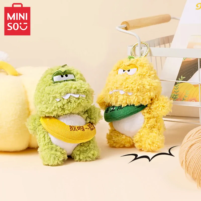 

MINISO, динозавр, планшетофон, мультяшная кукла, милая подвеска, подарок для друзей и подруг