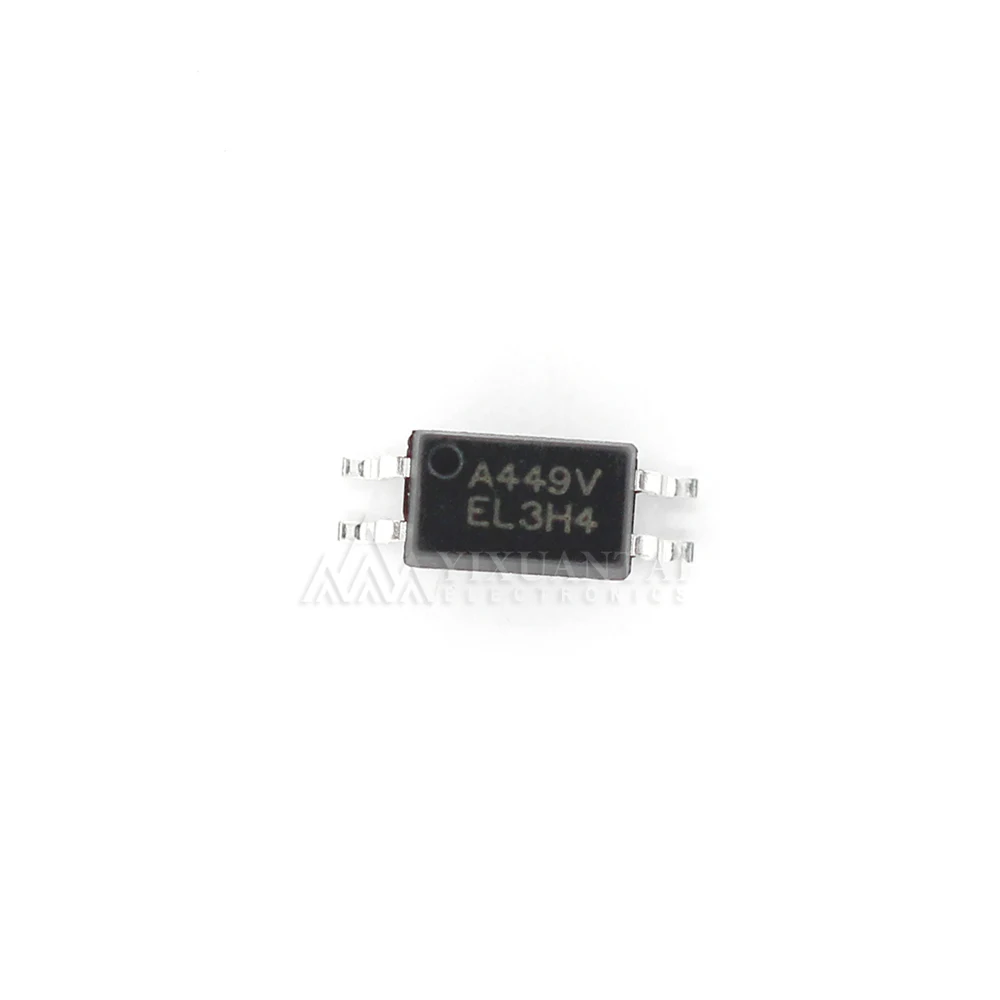 10pcs/Lot  EL3H4(A)(TA)-VG  EL3H4【OPTOISOLATOR 3.75KV TRANS 4-SSOP】New and Original