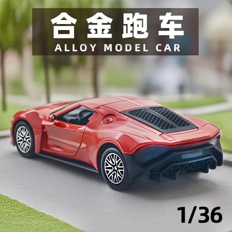 

High-Quality Metal Alloy Supercar Model For Boys Featuring A 2-Door Design And Night Sound Simulation Function