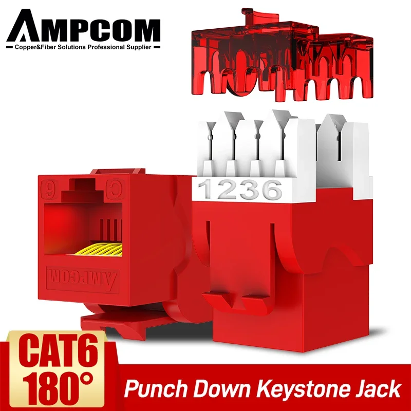 Variant: 10pcs CAT6 Red