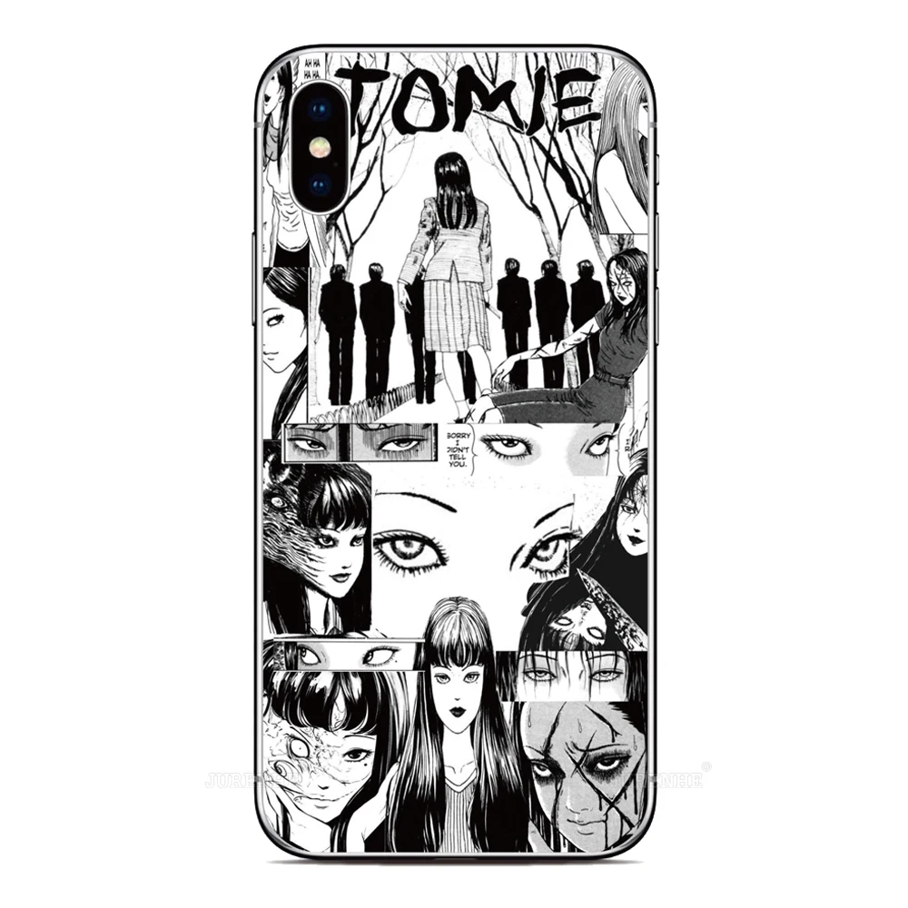 Junji Ito Tomie Phone Case For For ZTE Blade A54 A34 A73 A53 A72 A51 A31 A32 V50 V41 Smart V30 V40 Vita Axon 50 Lite L8 L9 Cover