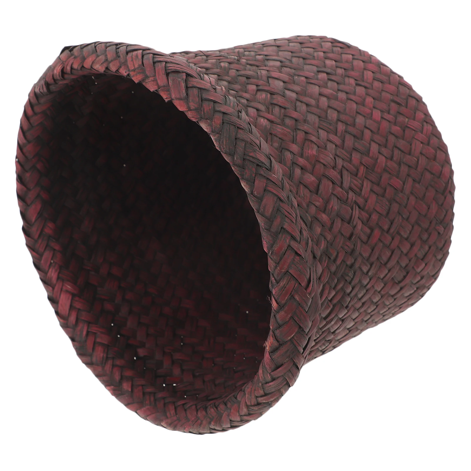

1 Piece Seaweed Woven Storage Basket M Size 18x14cm Home Decor Plant Pot Flower Container Gardening Supplies