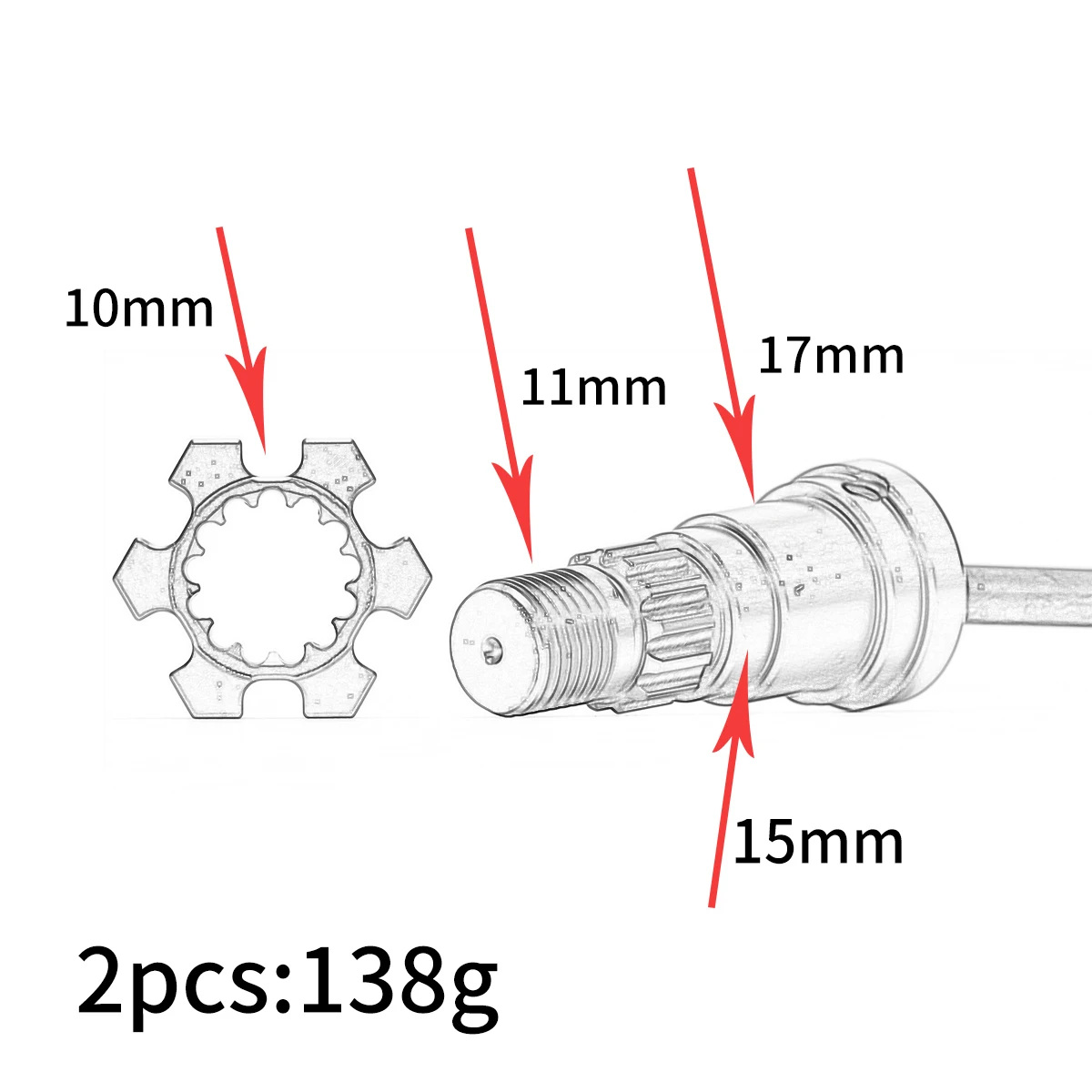 Aluminum #45 Steel 7750X 7768 7756 Front Rear Heavy Duty Drive Shafts Stub Axles for RC Traxxas 1/5 8S XMAXX X-MAXX Accessories