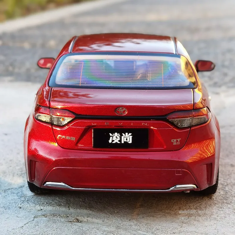 Diecast Model Car 1/18 2021 Toyota Levin Alloy Car Model Levin Vehicle Toys for Boys Collection Display Original Box