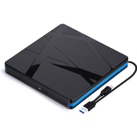 USB 3.0 Type-C External DVD Drive Burner Recorder & Player for Windows11 PC Laptop Optical Drive CD/DVD ROM DVD RW Optical Drive