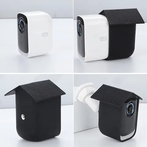 1/2/3/4/6Pcs Security Camera Protective Case Waterproof Silicone Protective Skin Shockproof Dustproof for EufyCam 3C Camera
