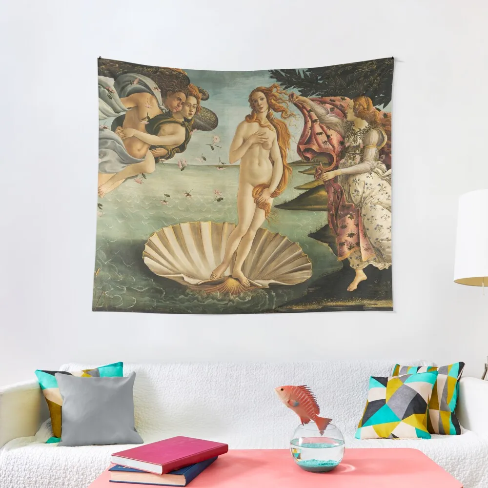 

Sandro Botticelli -Birth of Venus Tapestry Room Decore Aesthetic Room Decoration Korean Style Tapestry