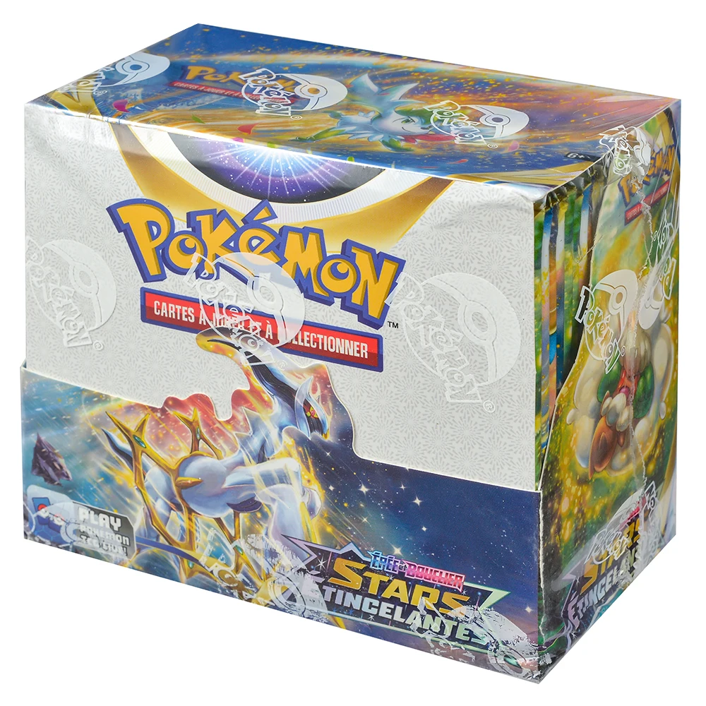 

Набор из 36 карт Pokémon (французская версия): «Звезды сошлись: Показательная демонстрация силы», коробка из 36 упаковок
