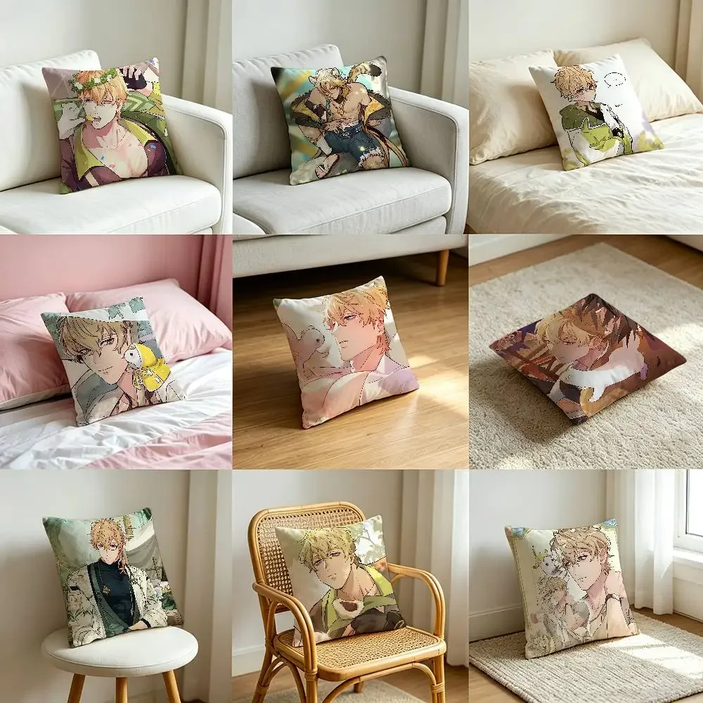 Q-Quincy Nu Carnival Customizable Square Pillowcases, Stylish And Soft, Perfect For Beds, Cars, And Sofas.