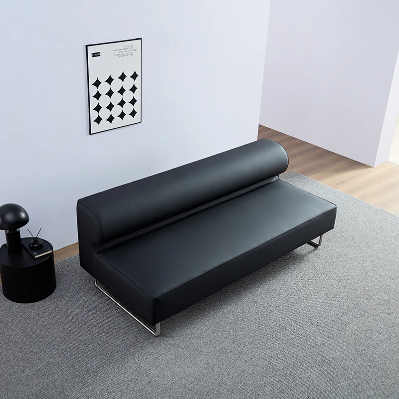 

Barbershop Long Waiting Sofa Simple Beauty Salon Clothing Store Lounge Bench Office Reception Chair