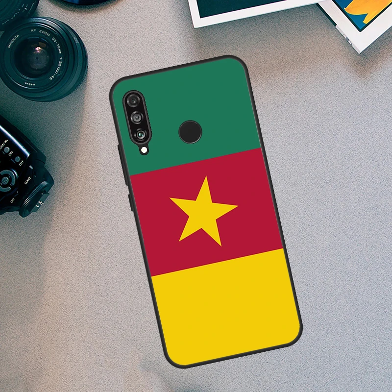 Republic of Cameroon Flag Case For Huawei Nova 11i 8i 3i 11 Pro 10 9 SE 5T Y60 Y61 Y70 Y90 Y91 P20 P30 P40 Lite Cover