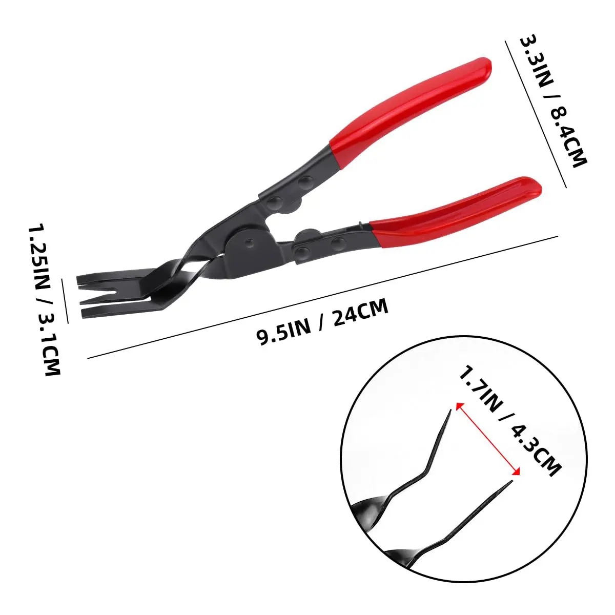 Trim Clip Pliers Remover Tool Accessories for Car Tool Car Accessories Automotive Tools Garage Equipment Mechanic Disassembly