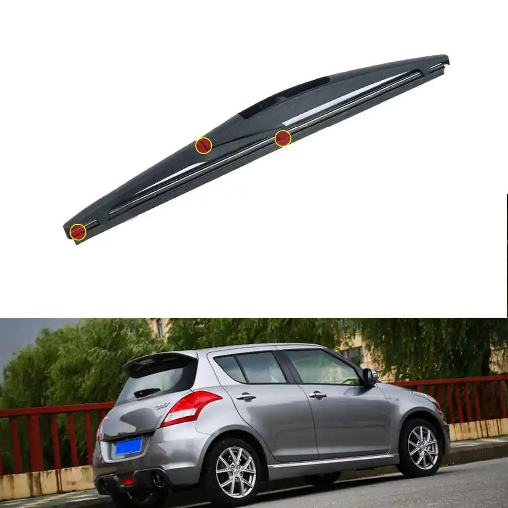 Arm Blade for Suzuki Swift 2004-2010 Car Rear Windscreen Window Wiper Durable Auto Parts