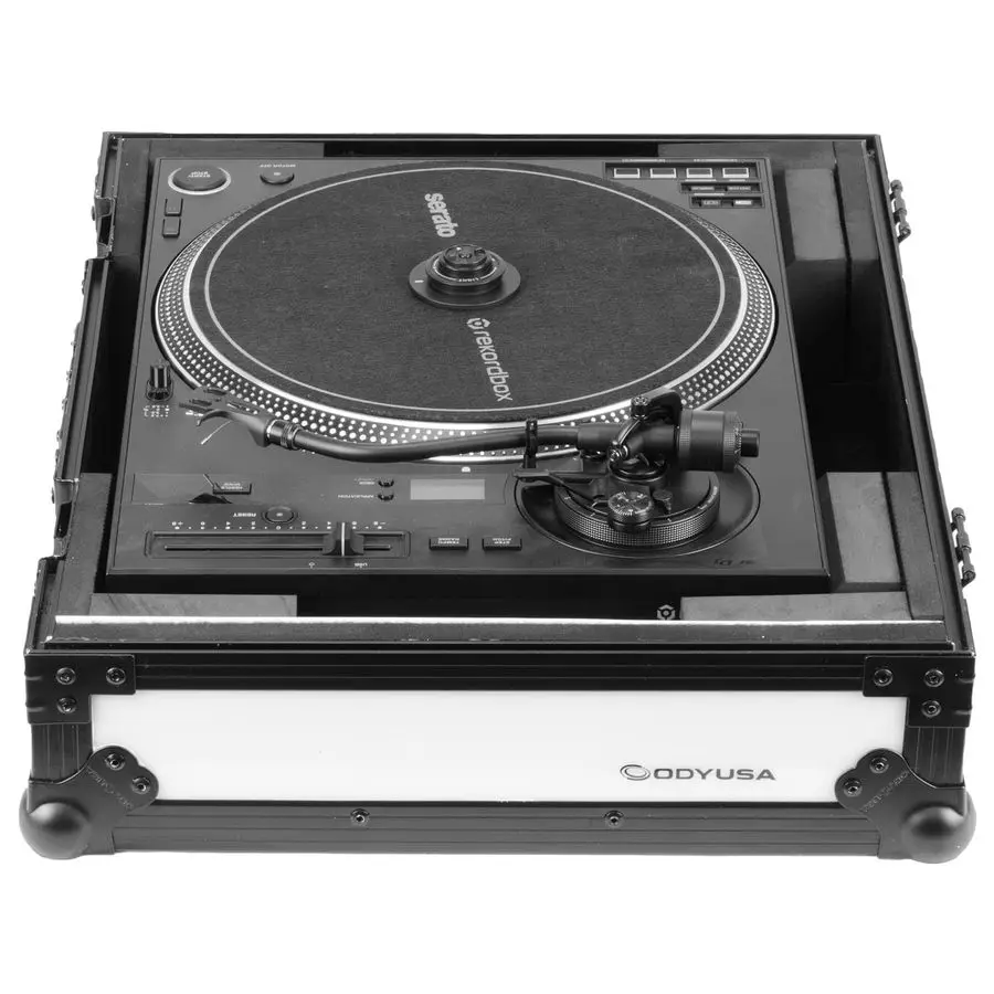 LED Black Label Pioneer DJ PLXCRSS12 Technics 1200 Turntable Flight FX Case - Image 2