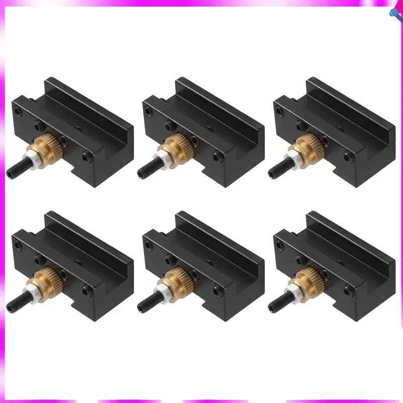 N96R 6PCS Tooling Package Mini Lathe Quick Change Tool Post & Holders Multifid Tool Holder
