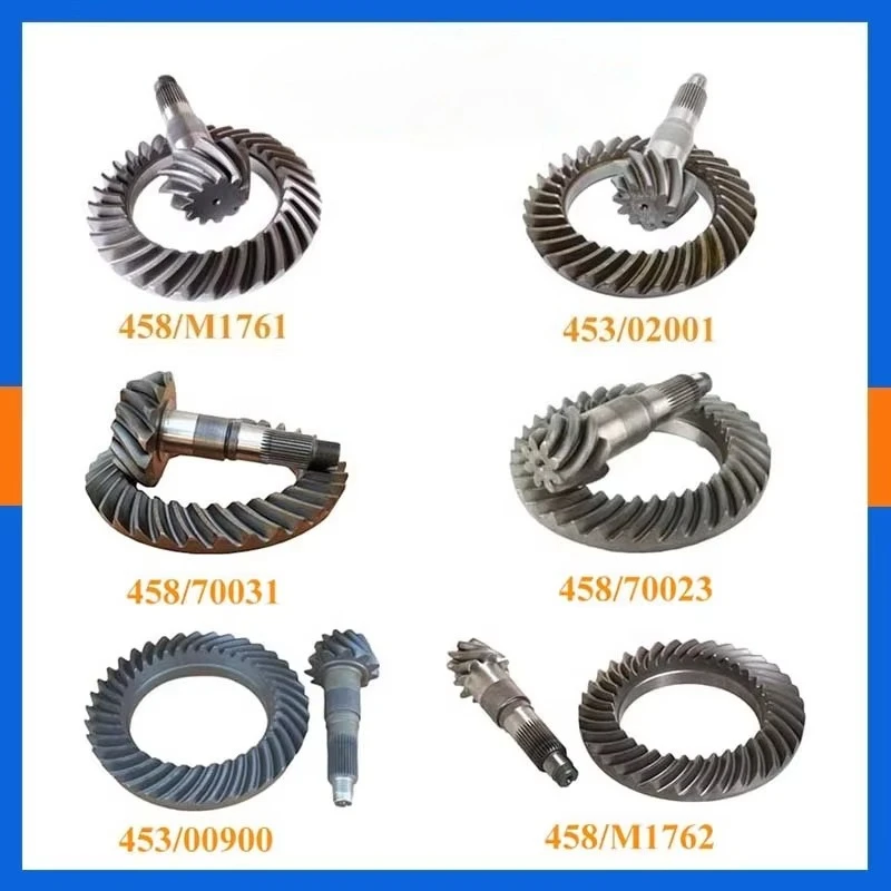 استبدال 11T/37T M24 عجلة التاج والترس 453/00900 458/70035 لودر حفار 3C 3CX 3D 3DX 4C 4CN 4CX #2