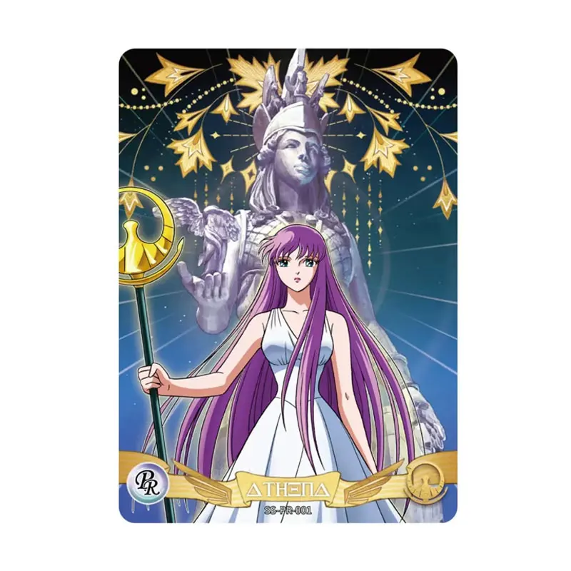 KAYOU Genuine Gold Saint Seiya Activity Card PR(001-015)  Athena Awakening of The Holy Clothes Seiya Anime Rare Collection Card