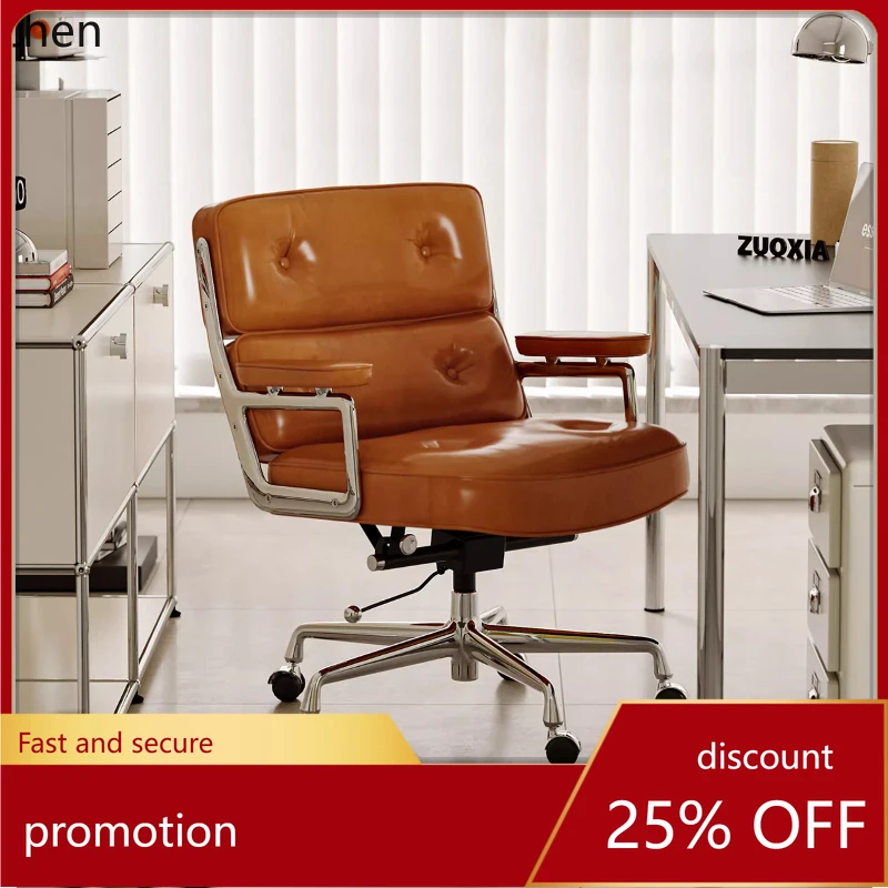 

CZ Ergonomic Computer Chair Office Comfortable Sedentary Lifting Leather Office Chair