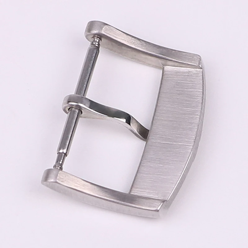 XIANERSHANG Custom J-aeger-LeC-oultre Convex Logo Watchbands 18MM Belt Buckle 316L Stainless Steel Pin Buckle Watch Accessories