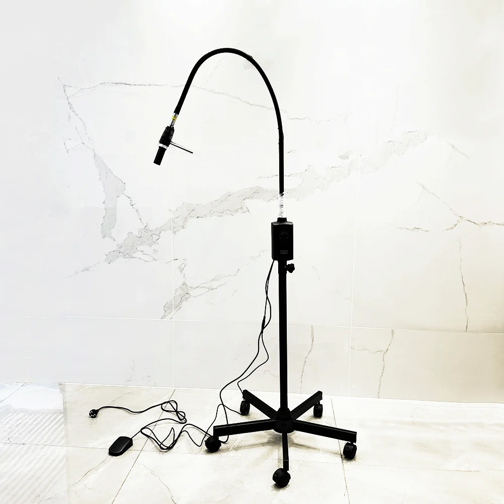 Light Kit for Lash Extension Emitting Diode UV with Replaceable Head Pedal Floor Standing Lash Light