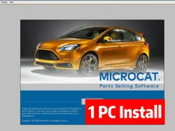 2022.09 Microcat North Europe America For Ford EPC Parts Catalogue Once Remote Installation Software