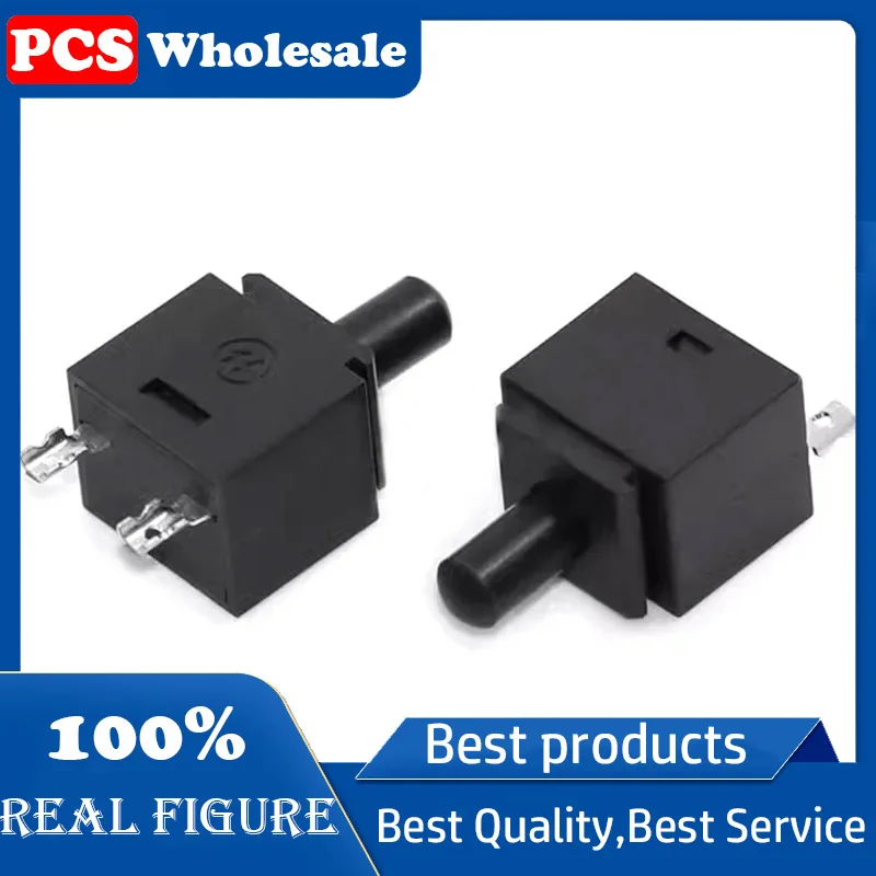 KFC-V-311 Black 2-pin perforated handle height H=7.85mm Vertical in-line/reset key limit switch