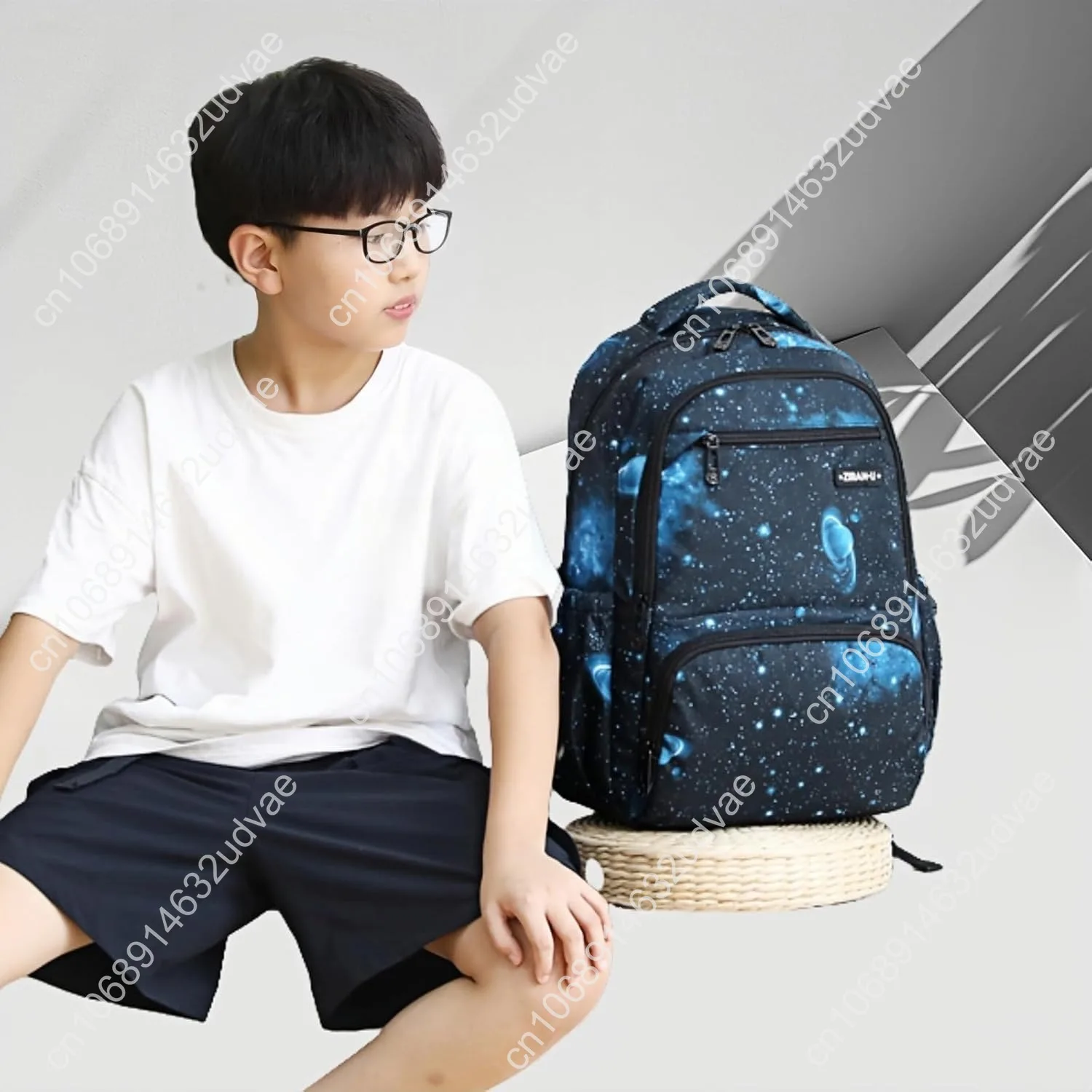 MITOWERMI Kids Backpack for Boys Girls Elementary School Backpacks Boys Children Bookbags Primary Kindergarten Backpack Galaxy B