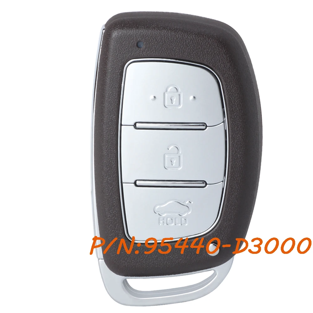 

KEYECU 95440-D3000 95440D3000 Smart Remote Key Fob for Hyundai Tucson 2015 2016 2017 2018 433MHz ID47 Chip