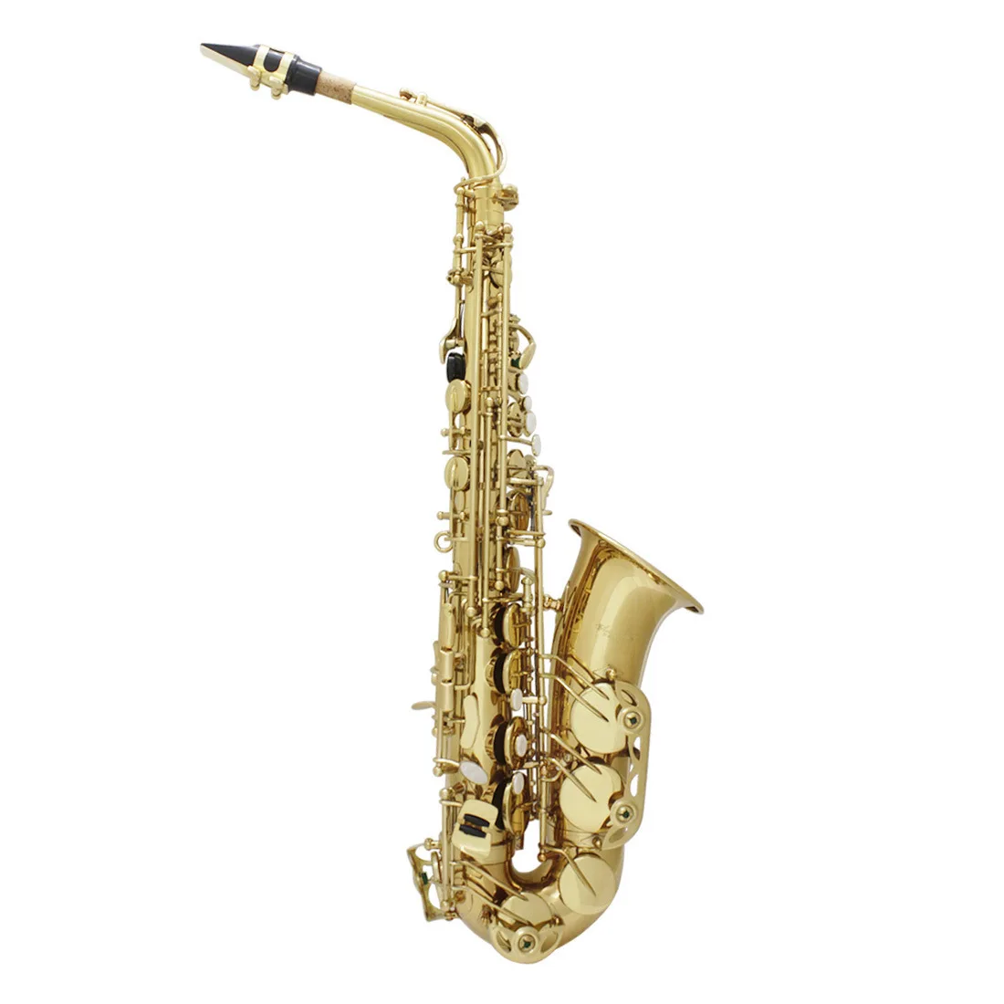 

Factory mainstay product E flat alto brass tube golden saxophone professional sax saxophon