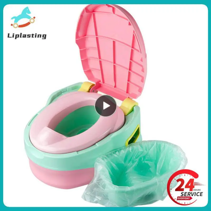 Roll Universal Potty Baby Training Toilet Seat Bin Bags Travel Urina Liners Disposable With Drawstring Boy Girl WC Accessories