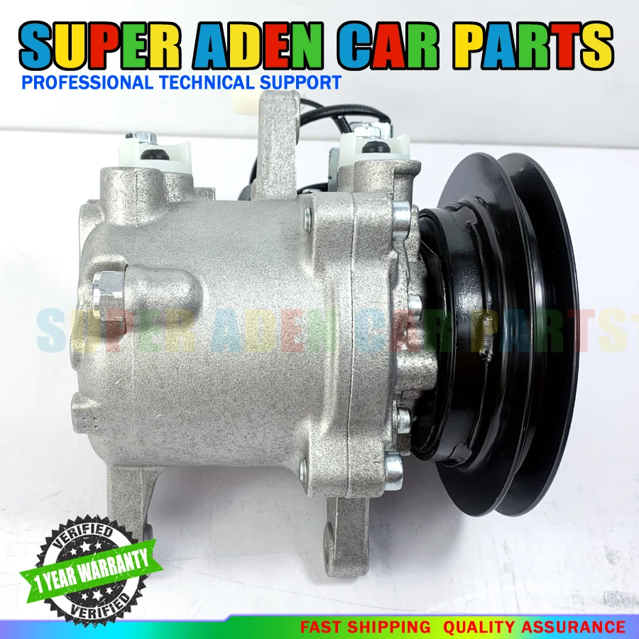 

Компрессор кондиционера SV07E для Kubota Heavy Duty 1980-2006 447280-3050 447280-3080 4472803050 4472803080 6003686NA 3P9990062 4472803060